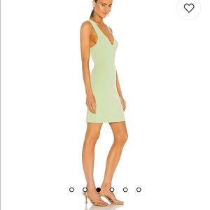 Micheal Costello knit mint green dress